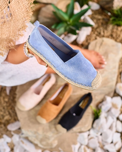 Royalfashion Сині жіночі еспадрильї Lessilla