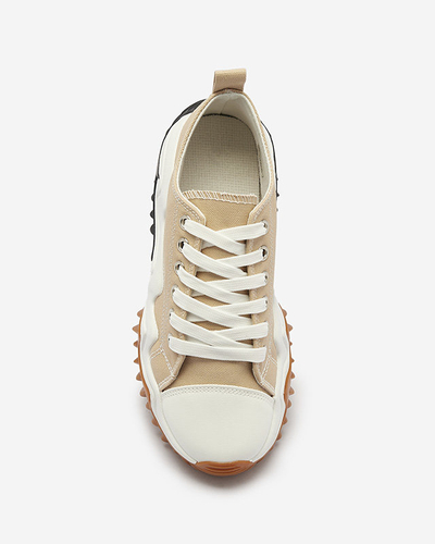 Sportschuhe a'la sneakers in beige Ascota- Footwear