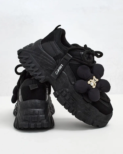 Royalfashion Damen Plateau Turnschuhe Bereya