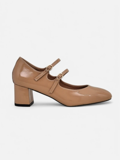 Royalfashion Patent Damen-High-Heels mit Riemen Ovigs