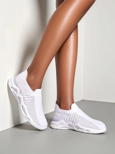 Royalfashion Slip-On Damen-Sneaker mit Strass Elavises