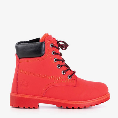 Rot isolierte Damen-Wanderschuhe Triwar - Footwear