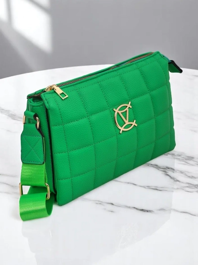 Royalfashion Clutch-Handtasche für Damen mit gesteppter Vorderseite