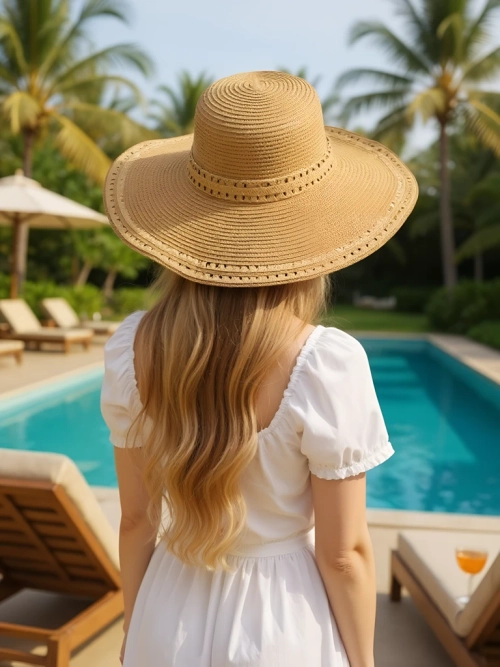 Royalfashion Жіночий солом'яний капелюх Falina