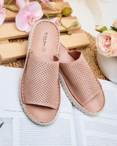 Royalfashion Durchbrochene Damen-Flip-Flops Ererra