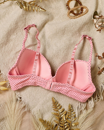 Royalfashion Women's Dotted Bra