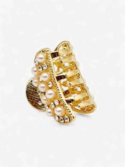 Royalfashion Haarspange mit Perlen PearlWhisper