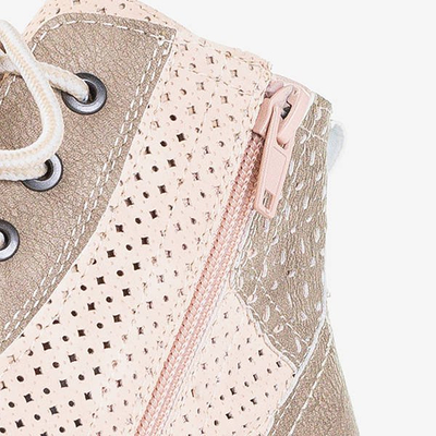 Iria rosa und grüne Damen Sportschuhe - Schuhe