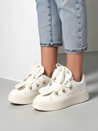 Royalfashion Damenschuhe mit dekorativer Zunge Domatories