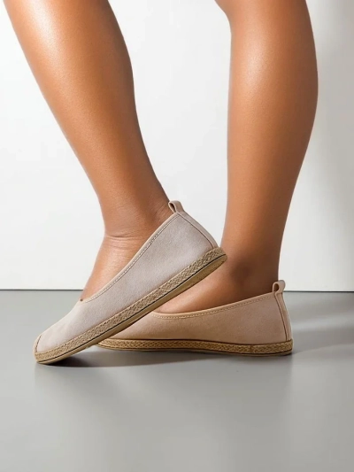 Royalfashion Damen Eco-Suede Espadrilles Aroles