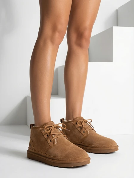 Herrenstiefel Luna Braun Leder Casual für den Winter