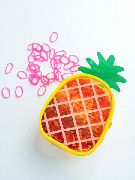 Royalfashion Різнокольорові силіконові гумки Ананас