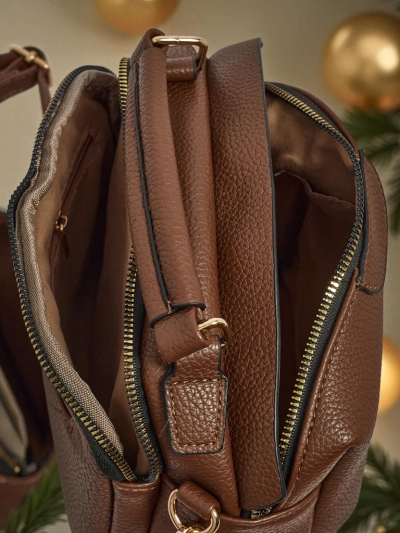 Kleine Damenhandtasche aus Öko-Leder Melisse