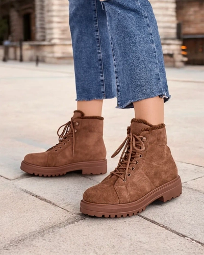 Royalfashion Damen Schnürstiefeletten Vesot