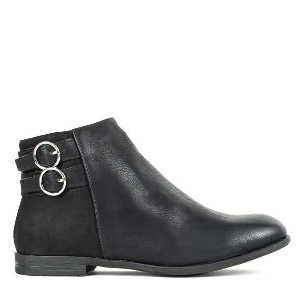 Insulated Jodhpur boots in black Nadette - Footwear