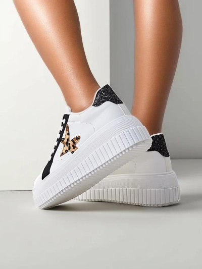 Royalfashion Damen-Plattform-Sportsneaker Elin