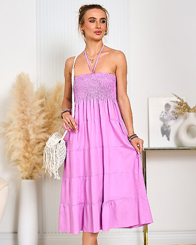 Royalfashion Damen Midikleid