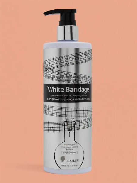 Luxelux White Bandage Glanzverbesserndes Haarspülung 400 ml