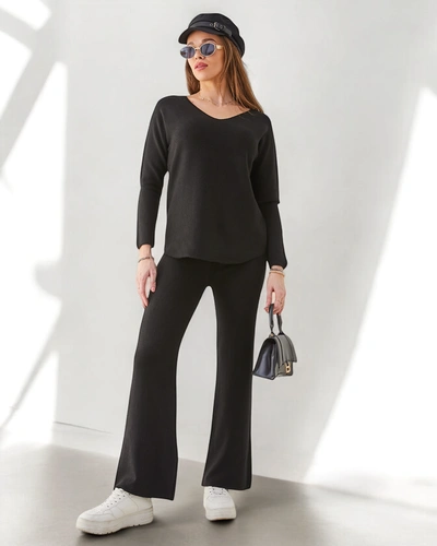 Royalfashion Damen Pullover Set