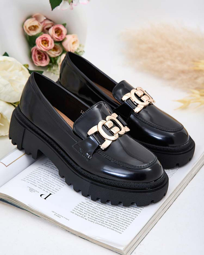 Royalfashion Жіночі лаковані мокасини Bevevra