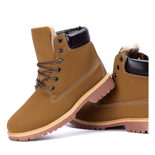 Ізольовані коричневі пішохідні черевики Rimma - Взуття 1