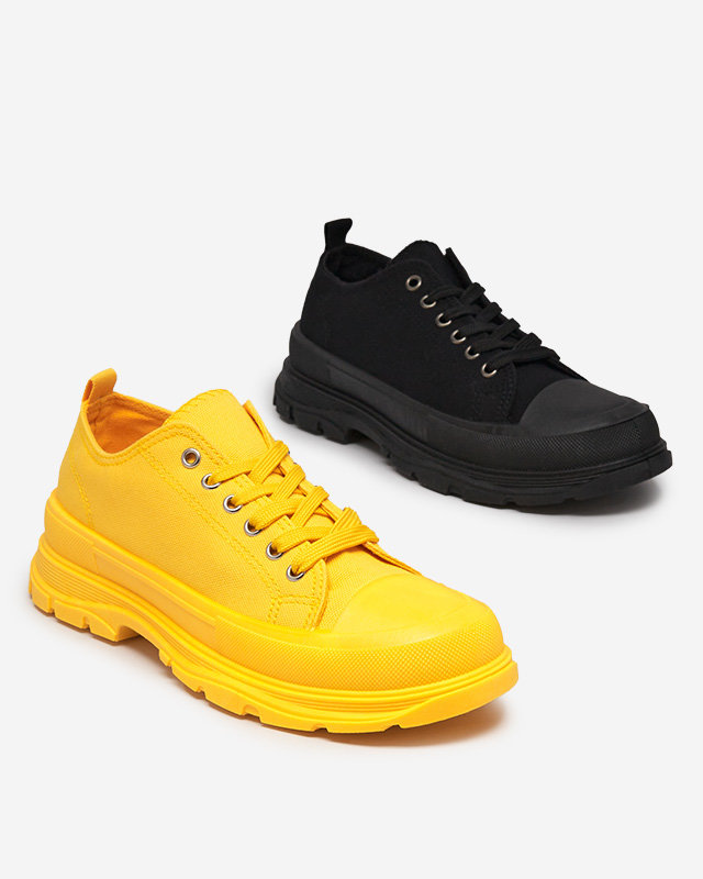 Gelbfarbene Damen-Sportsneaker Ctogi- Footwear