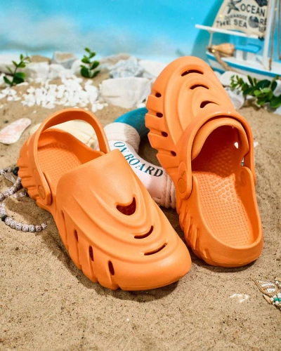 Royalfashion Damen Dappis Gummi-Flip-Flops