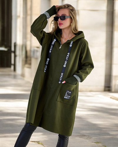 Royalfashion Damenjacke a'la Mantel bis zu den Knien