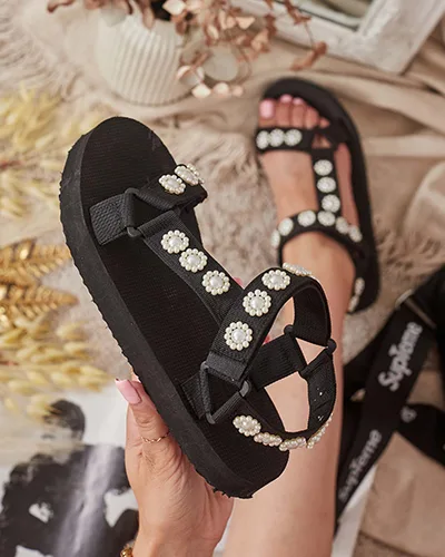 Royalfashion Damen Sport-Gummisandalen