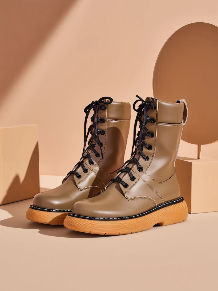 Royalfashion Damen Arbeitsstiefel Megie