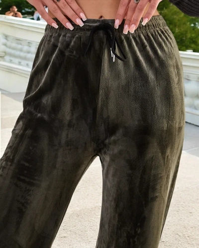 Royalfashion Damen-Sweatpants a'la velour
