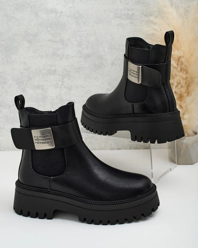 Royalfashion Women's eko leather Dobi boots