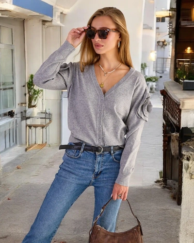 Royalfashion Unbuttoned Women's Sweater