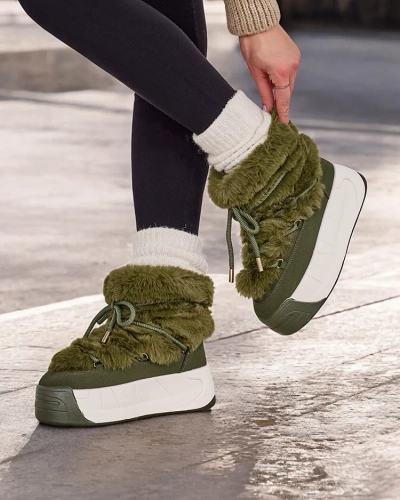 Royalfashion Damen Schneestiefel Rozuri