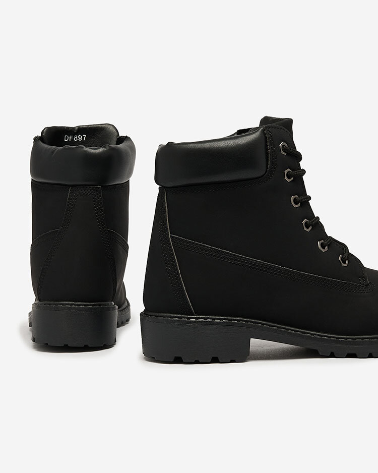 Royalfashion Black women's Karveliea trappers