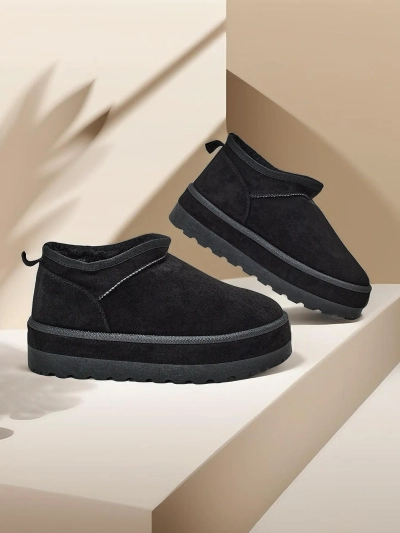Royalfashion Kurze Damen Schneestiefel à la Biovve