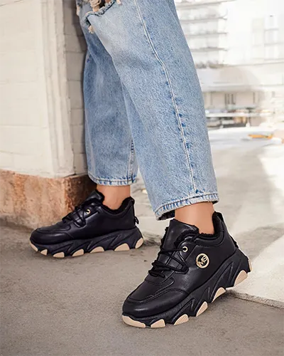 Royalfashion Damen isolierte Turnschuhe Aronni