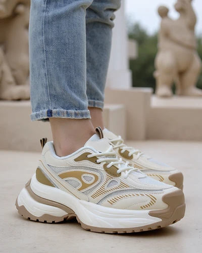 Royalfashion Damen Plattform Sneakers Bellin