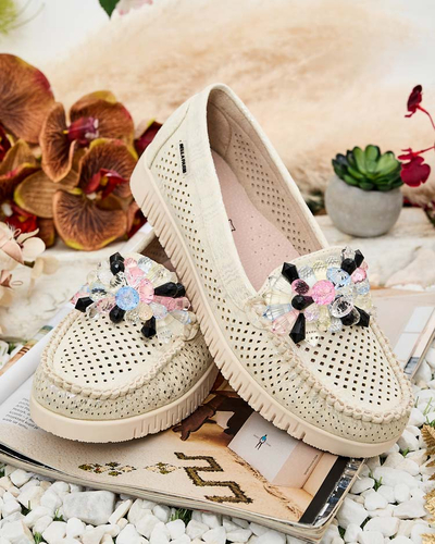 Royalfashion Damen durchbrochene Mokassins Nasfali