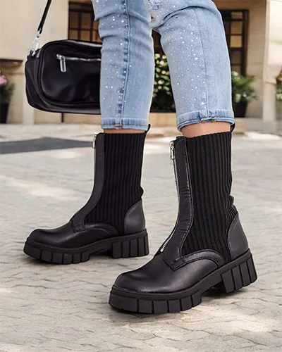 Royalfashion Elegante Damen Stiefeletten Tenimo