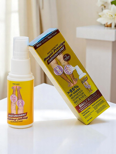 Спрей, що заспокоює симптоми варикозного розширення вен і геморою