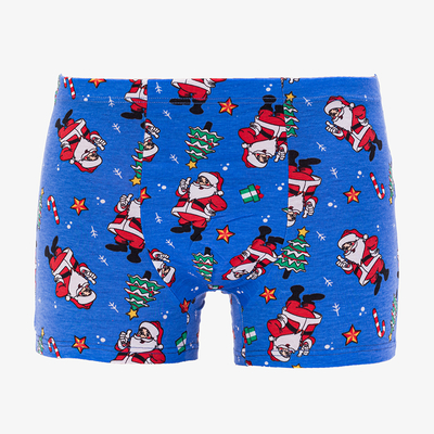 Blaue Boxershorts für Herren - Unterwäsche