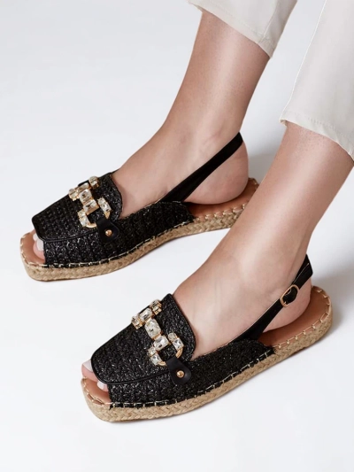 Royalfashion Damen-Espadrilles mit abgetrennten Zehen