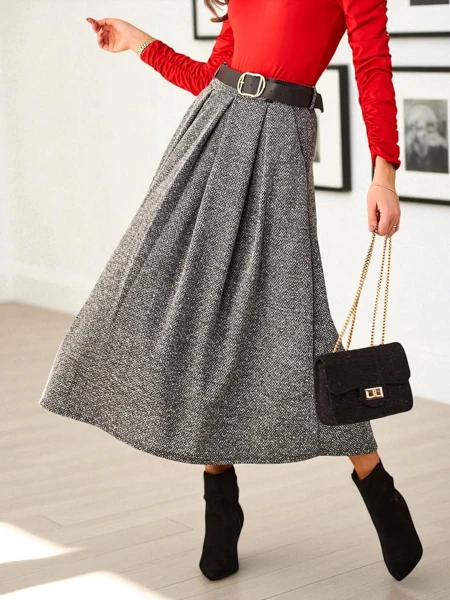 Жіноча міді-спідниця Royalfashion