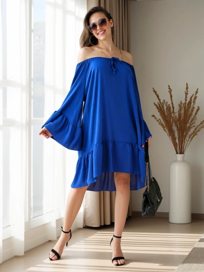 Royalfashion Damenkleid a'la Spanisch mit Rüschen oversized