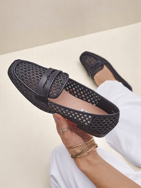 Royalfashion durchbrochene Damen-Mokassins Azuros