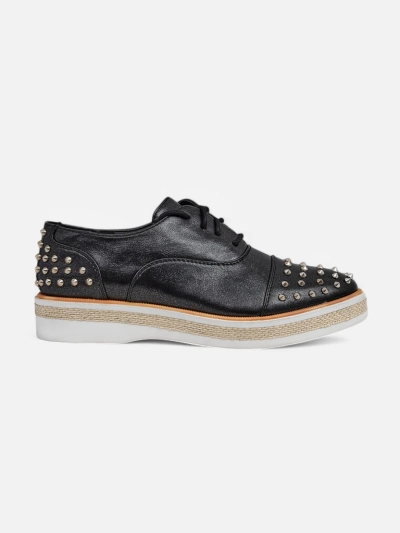 Royalfashion Damen Ballerinas mit Nieten Azaldo