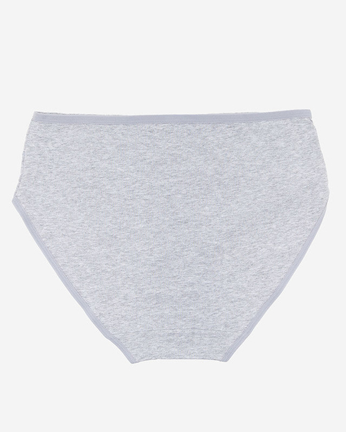 Труси жіночі бавовняні сірі, труси - Нижня білизна