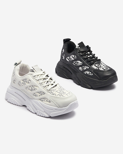 Світло-сірі жіночі спортивні кеди Zefodas- Footwear