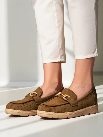 Royalfashion Damenflats mit dekorativem Akzent an der Spitze